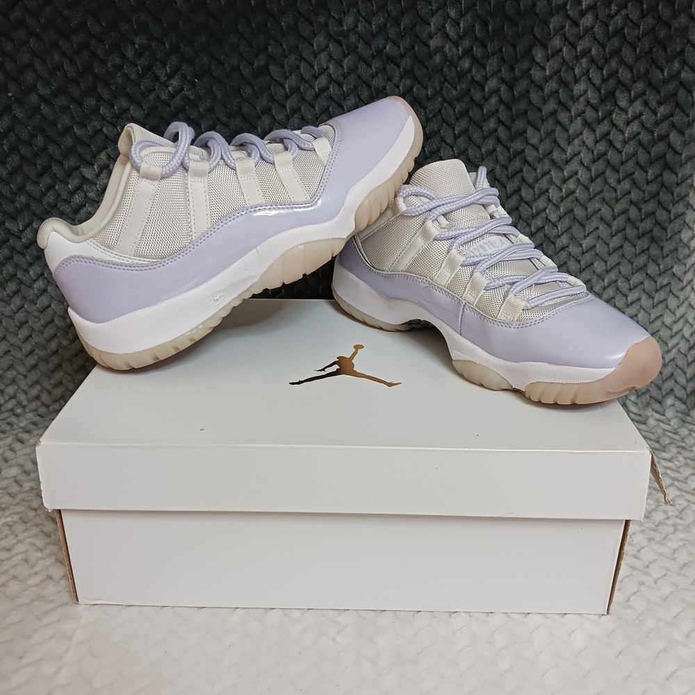Jordan 11 Retro Low Pure Violet Women's Basketball Sneakers Shoes Size 9.5